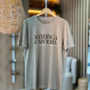 T-shirt stone mandinga - bege