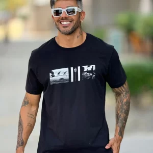 T-shirt vintage surf mosaico