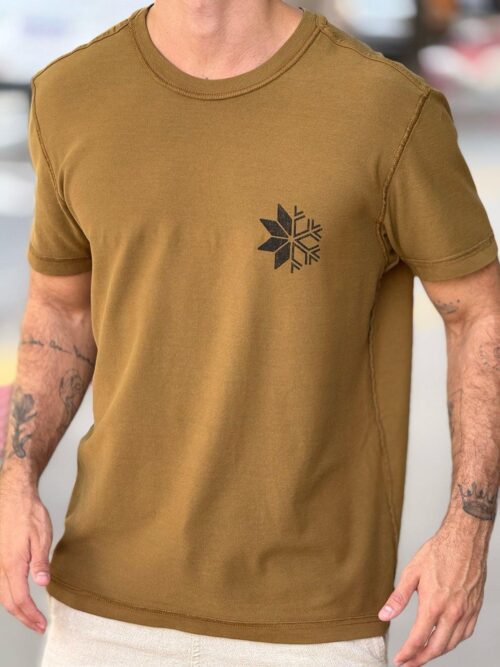 T Shirt Double Endless Winter  - morrom cedro - Image 2