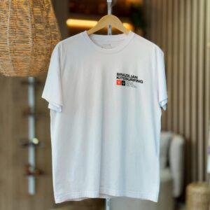 T Shirt Vintage Brazilian Kitesurfing - branco