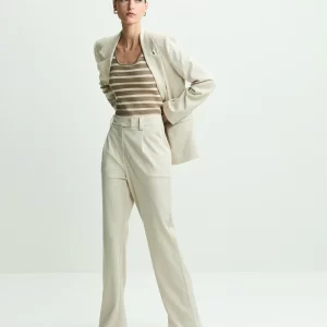 Calça reta chevron 360