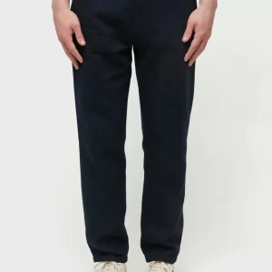 Calça Comfort Texture - azul marinho