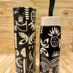 GARRAFA FARM QUE SEDE 750ML LENÇO TROPICANO