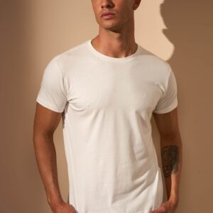 CAMISETA BÁSICA SLIM EGÍPCIO - OFF WHITE