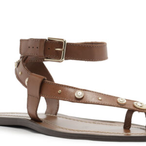 Sandália Rasteiro - marrom atanado