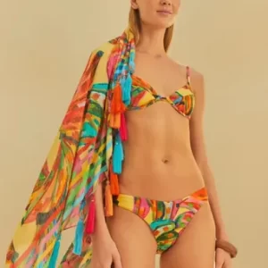 Biquini Meia Taça Cor De Banana