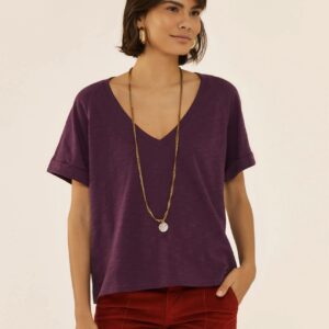 Blusa Reglan Manga Curta