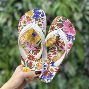Chinelo Farm Rio Floraline Estampado