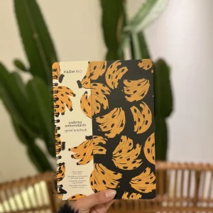 Caderno universitário bossa banana