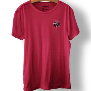 T-SHIRT SLIM STONE COQUEIRO MC