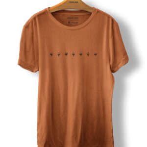 T-SHIRT SLIM VINTAGE UNDERWATER MC - TANGERINA