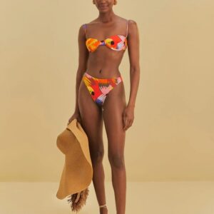 Biquíni Meia Taça Estampado