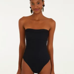 BODY SEM ALÇA NERVURA