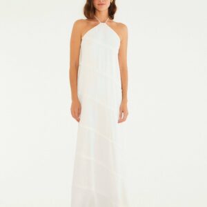 VESTIDO FRENTE UNICA CETIM