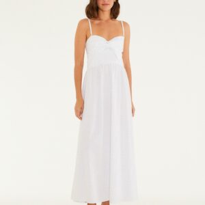 Vestido Alcinhas Amarração Frente