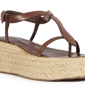 SANDÁLIA COURO MARROM TOURINO LEATHER