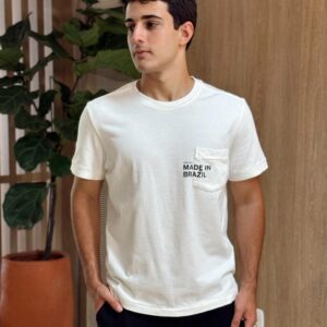 T SHIRT POCKET MADE IN BRAZIL