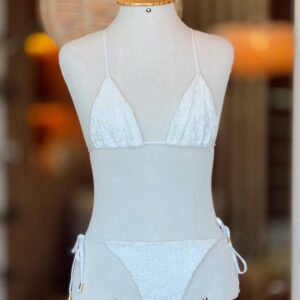 Biquíni Lacinho Guipure Off White