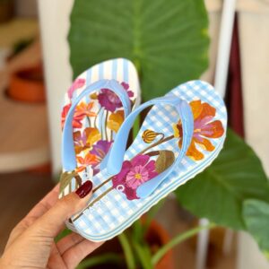 Chinelo Azul Mare Rainbow