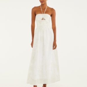 Vestido Estampado Jardim Místico