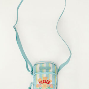 Bolsa Da Gema Listrado Rosa Silk Caju