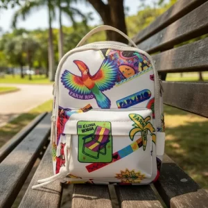 Mochila Borogodó Patch Rio Off White