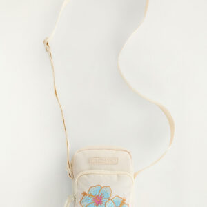 bolsa da gema hibisco bordado off