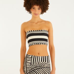 Top Double Estampado Listra Tropical