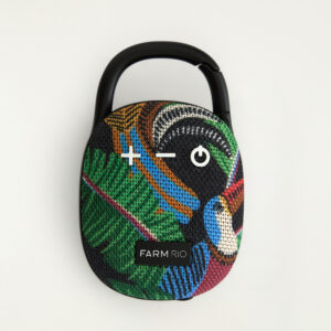 Caixinha De Som Tucanos Com Folhagens