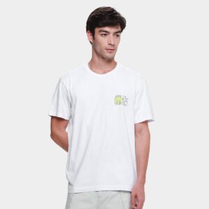 Camiseta Osklen Stone Seaside View Masculina Branco
