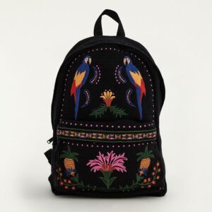 mochila xodo tapecaria tropical lenco