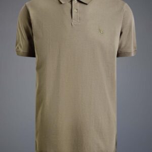 Polo pima piquet verde militar