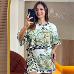 SHORT SAIA TERESA LENÇO