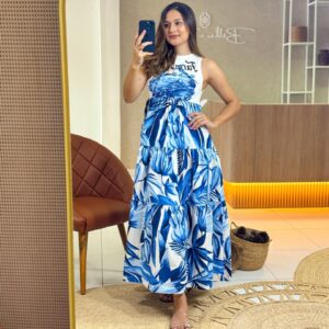 VESTIDO MIDI PORTAL ARARAS