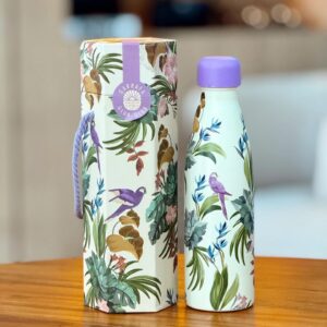 Garrafa Glub Glub 500ml Midnight Macaw