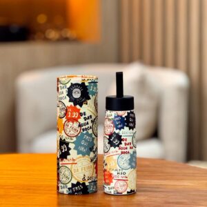 garrafa que sede 500ml banana da feira