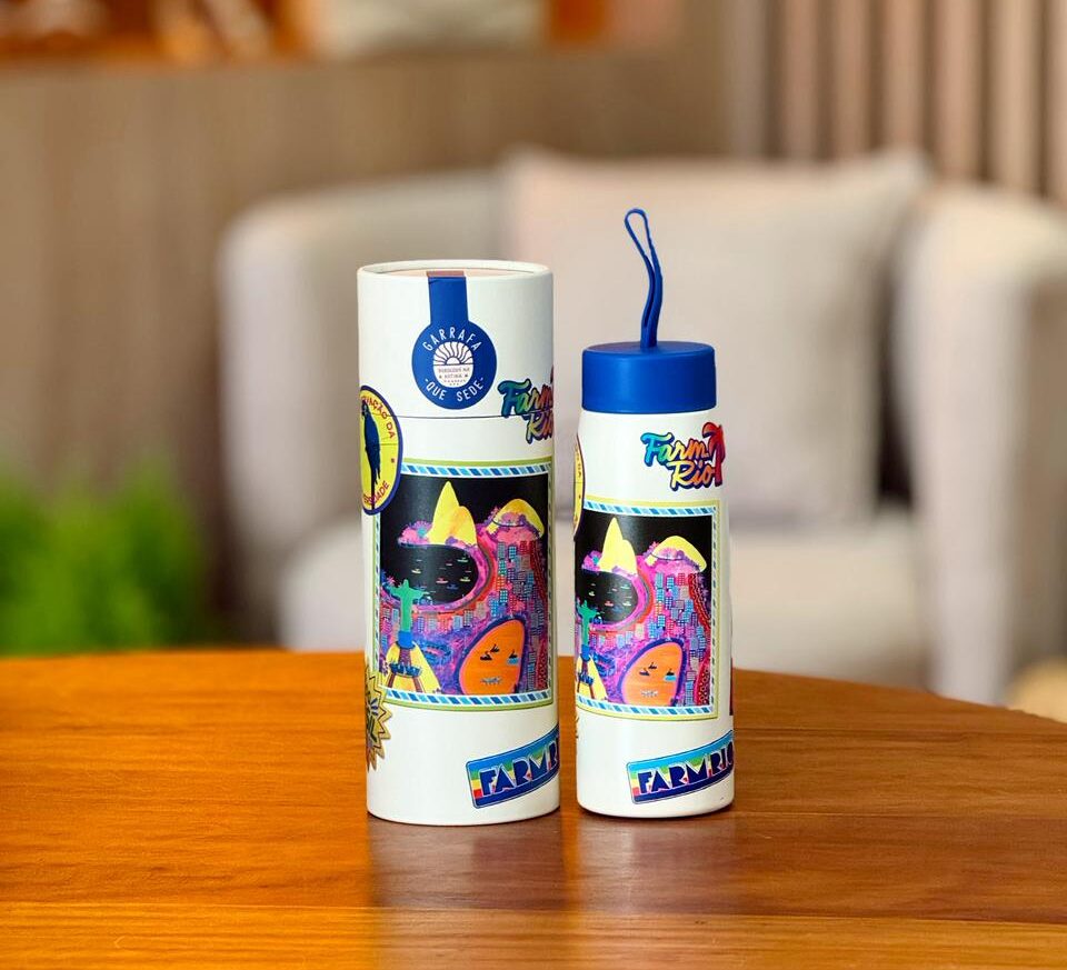 Garrafa Que Sede Patch Rio 500ml