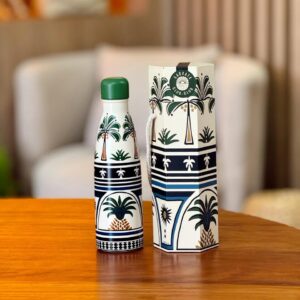 GARRAFA FARM GLUB GLUB 500ML JARDIM TROPICAL