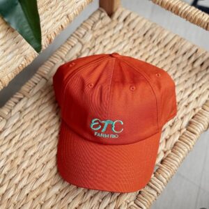 Boné Etc Caramelo Laranja Juliana