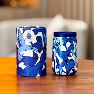 copo que sede passarejo azul