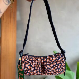 Bolsa Baguete Leopardo Pop
