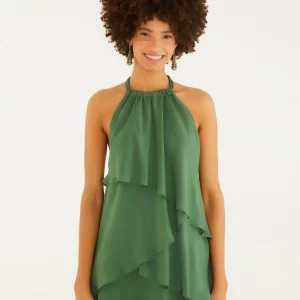 Vestido Curto Camadas