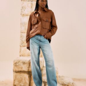 Calça Jeans Basic Wide Leg