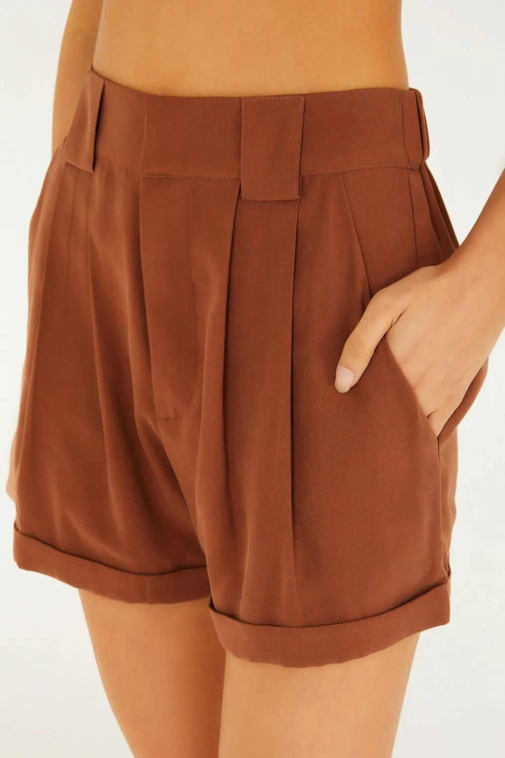 Short Alfaiataria Bolso