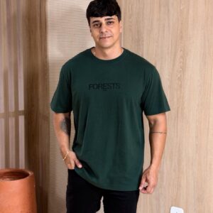 T-SHIRT REGULAR VINTAGE FOREST STENC