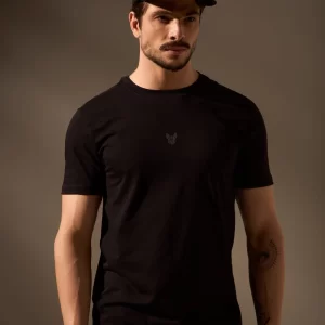 CAMISETA VÖRR BULL ALGODÃO EGÍPCIO - PRETO