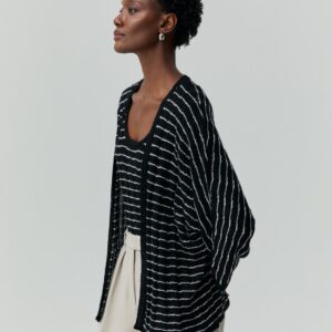 CARDIGAN TRICOR LISTRADO