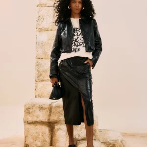 Jaqueta Cropped Em Pu