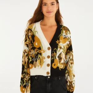 Cardigan Tricot Concha Surreal