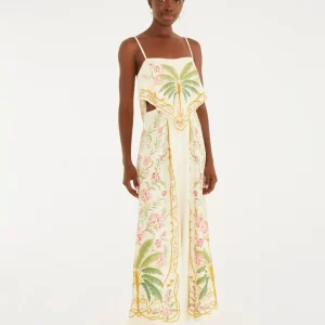 Macacão Estampado Floral Nusa